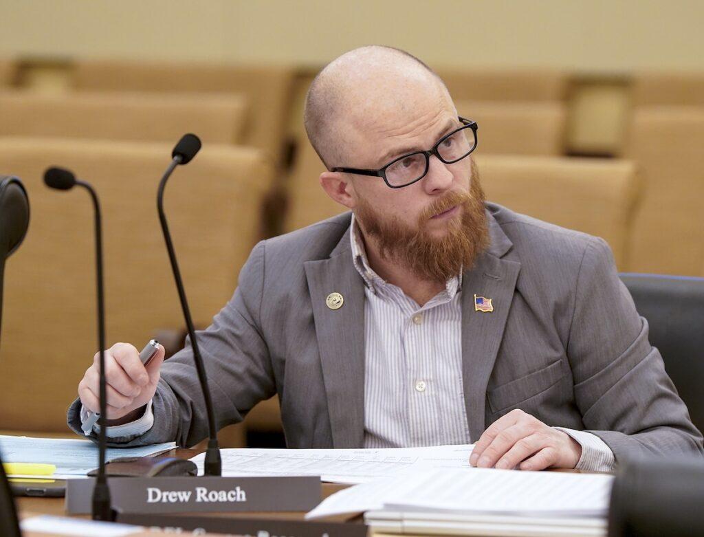Drew Roach at the Capitol